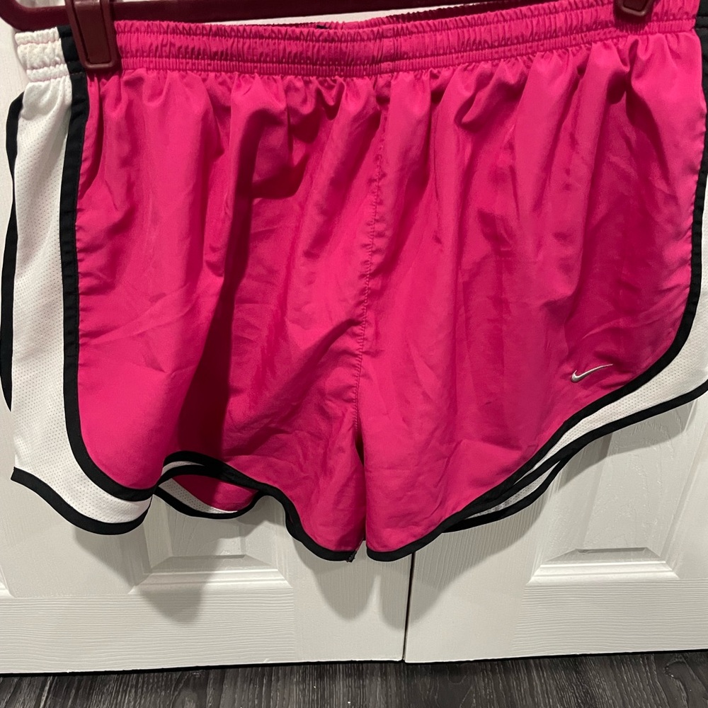 Nike Women's Hot Pink Dri-Fit Shorts